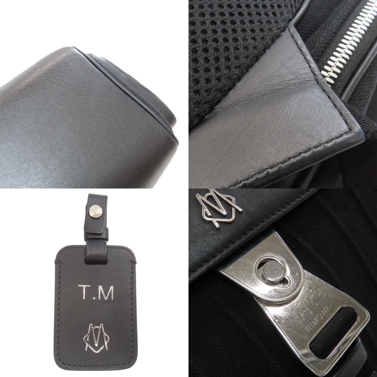 RIMOWA Backpack Rucksack/Daypack Leather/Canvas for Women [Used] [RIMOWA] 8