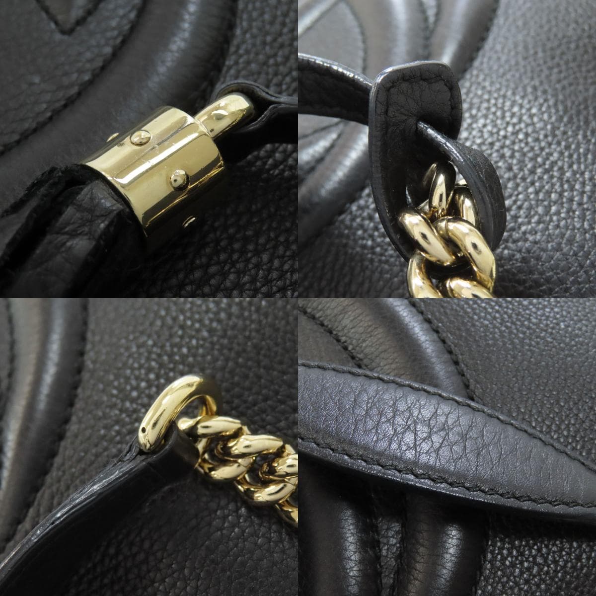 Gucci 308982 Soho Interlocking G Tote Bag Leather Ladies [Used] [GUCCI] 308982 9