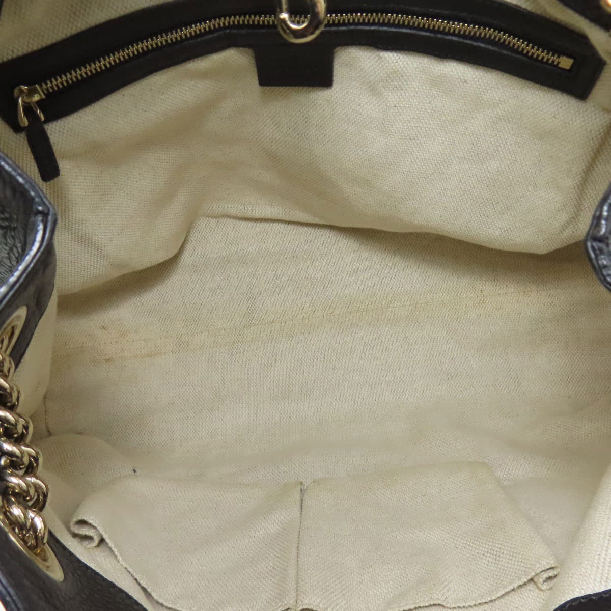 Gucci 308982 Soho Interlocking G Tote Bag Leather Ladies [Used] [GUCCI] 308982 5