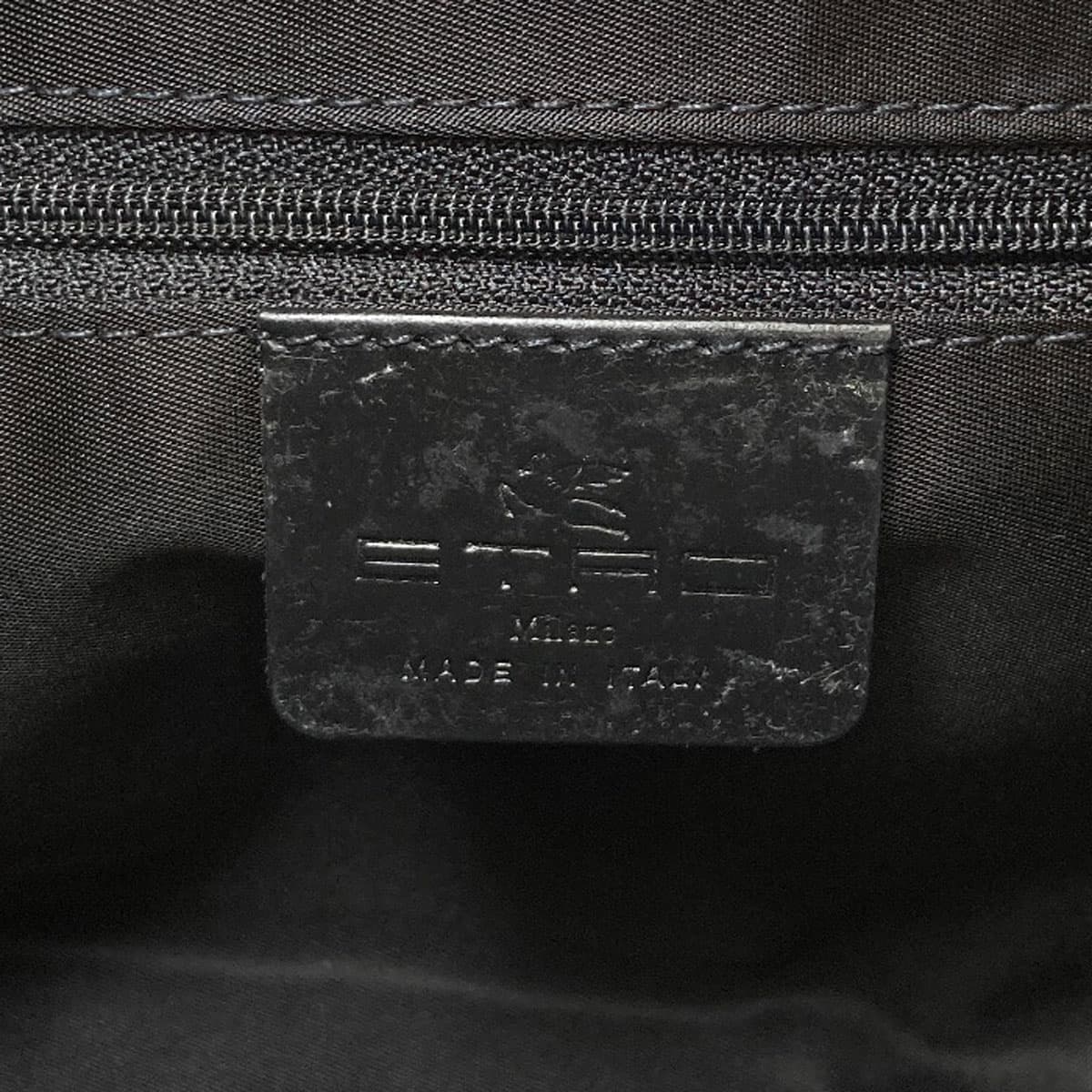 Etro paisley pattern handbag, nylon material, ladies [used] [ETRO] 6