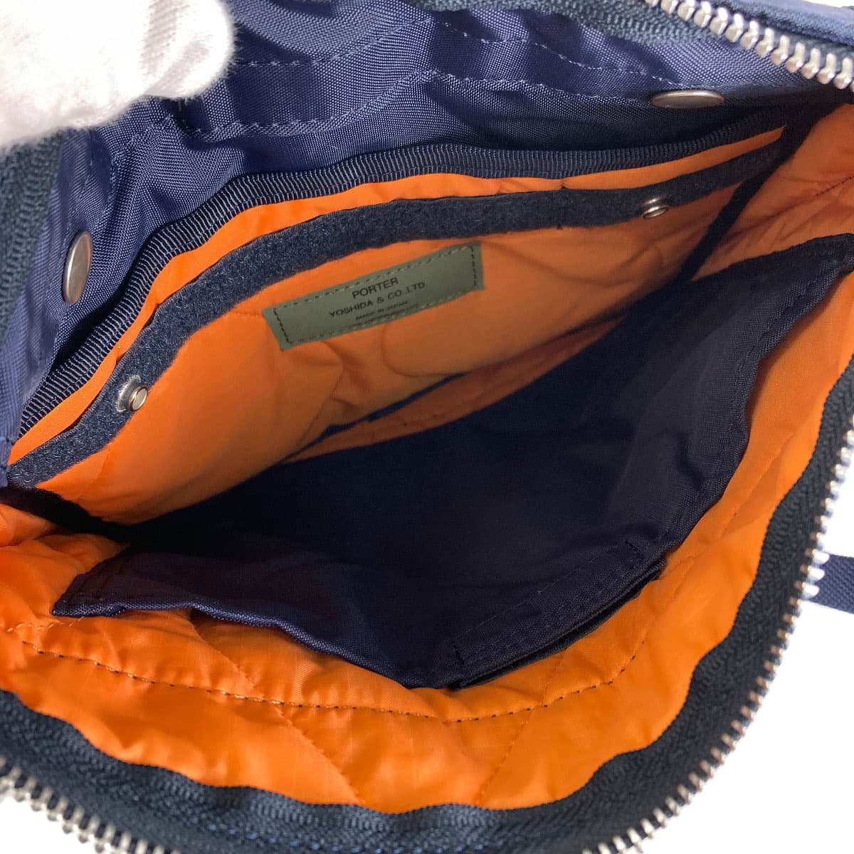 Porter logo shoulder bag, nylon material, ladies [used] [PORTER] 5