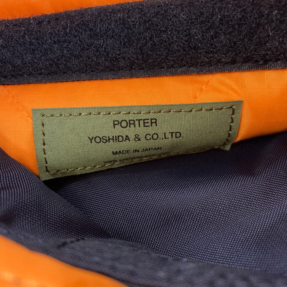 Porter logo shoulder bag, nylon material, ladies [used] [PORTER] 6