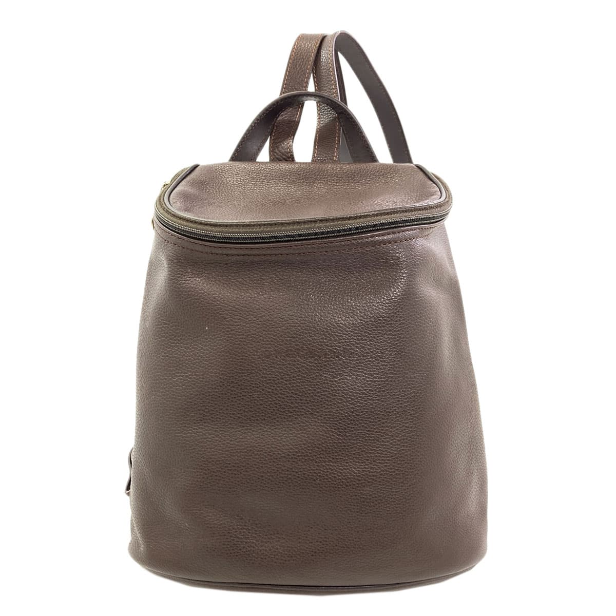 Longchamp Logo Backpack/Daypack Leather for Women [Used] [Longchamp]