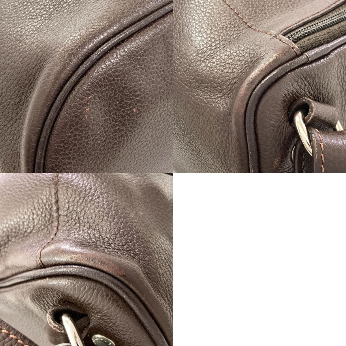 Longchamp Logo Backpack/Daypack Leather for Women [Used] [Longchamp] 10