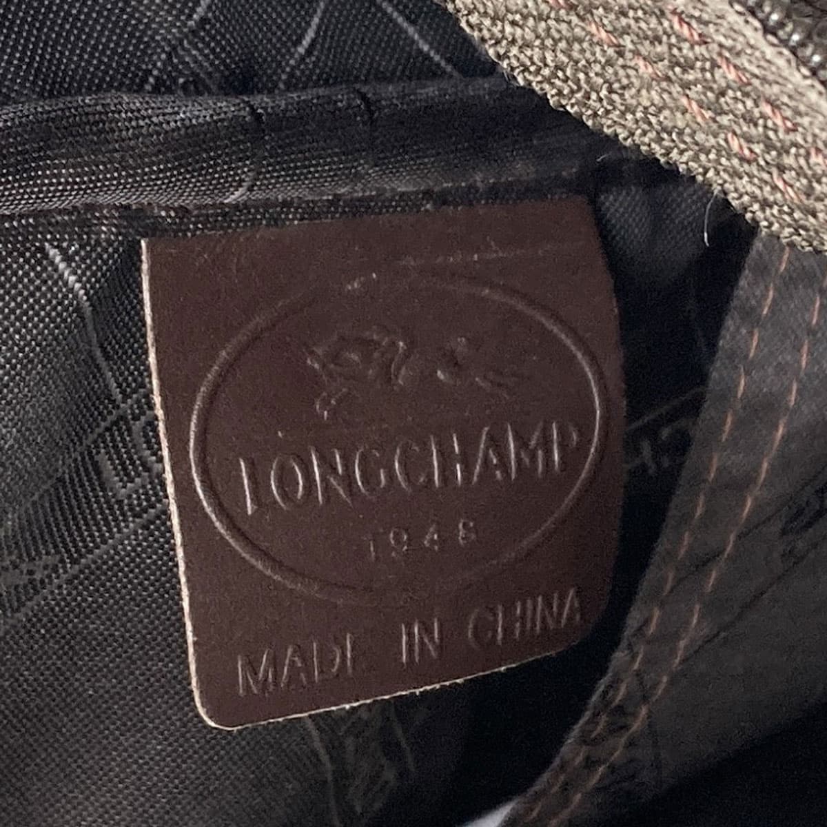 Longchamp Logo Backpack/Daypack Leather for Women [Used] [Longchamp] 6