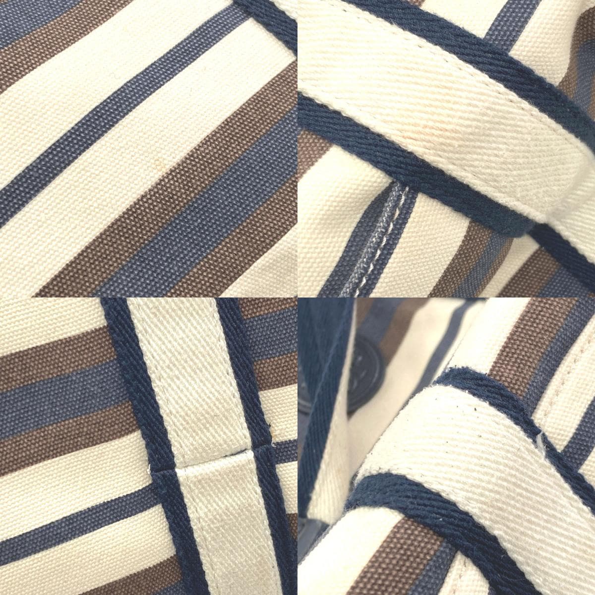Tory Burch Border Tote Bag Canvas Ladies [Used] [Tory Burch] 8