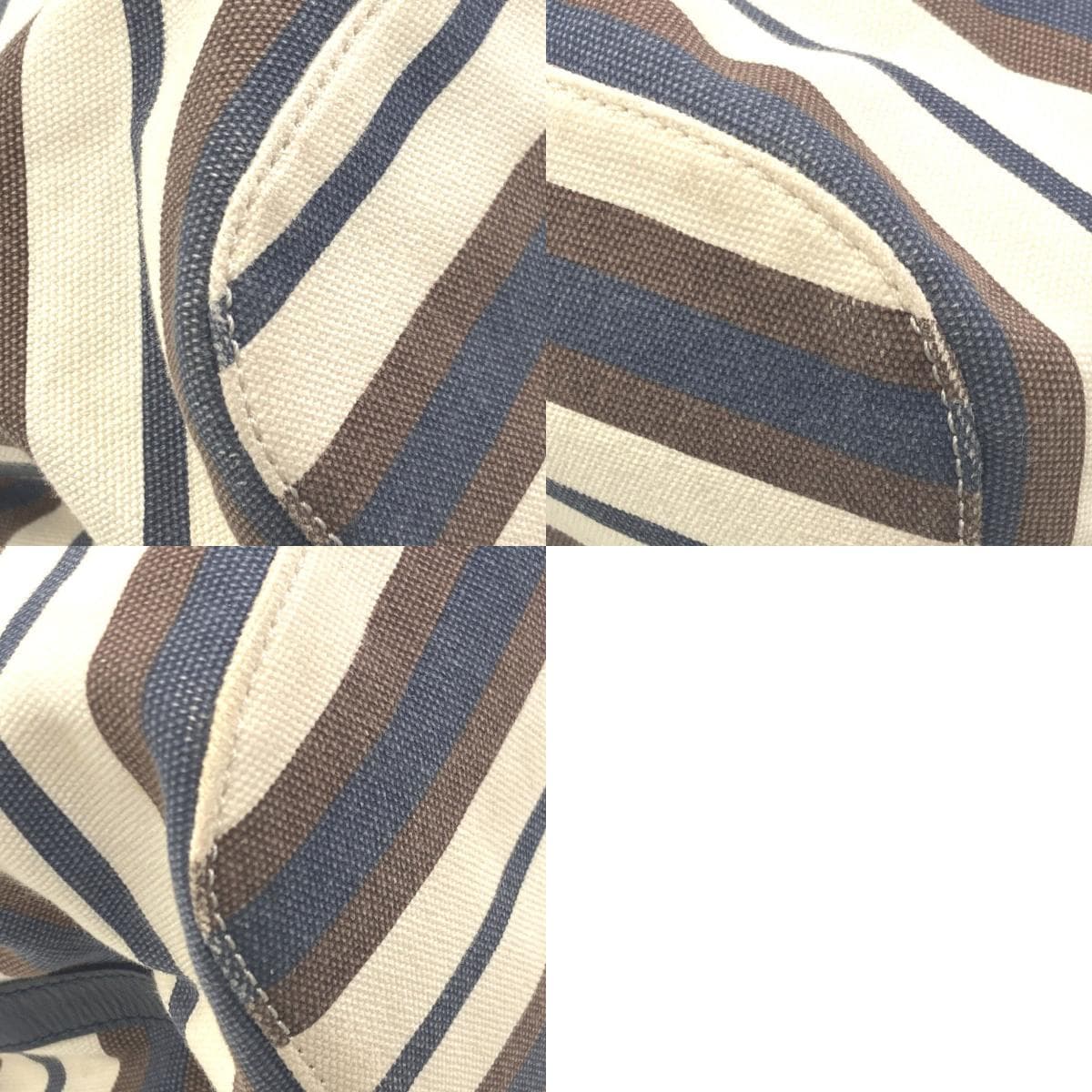 Tory Burch Border Tote Bag Canvas Ladies [Used] [Tory Burch] 10