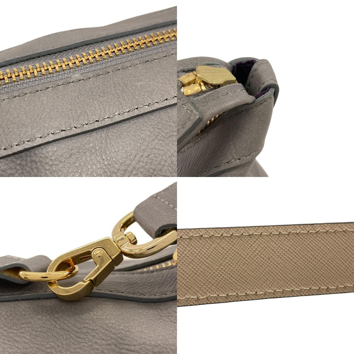 ADMJ Logo One Shoulder Shoulder Bag Leather Ladies [Used] [ADMJ] 9