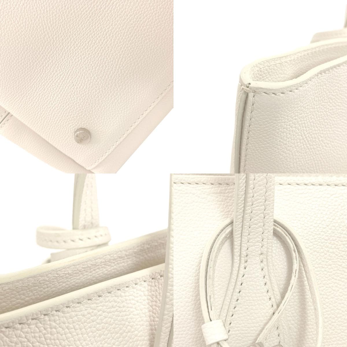 Tod's Simple Design Tote Bag Leather Ladies [Used] [TODS] 8