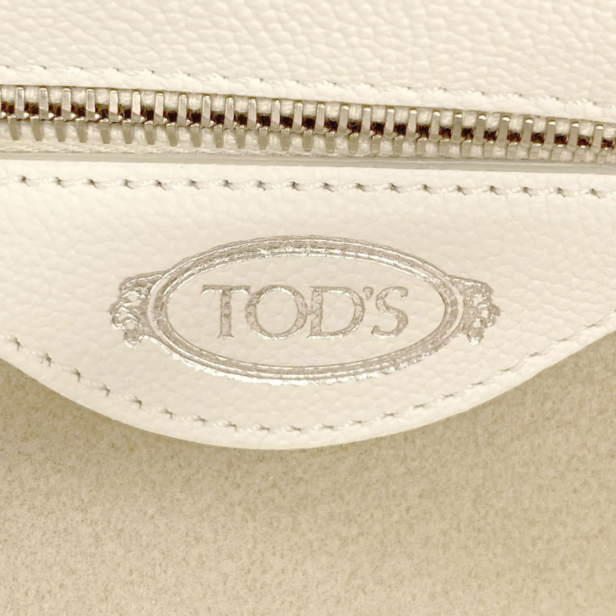 Tod's Simple Design Tote Bag Leather Ladies [Used] [TODS] 6