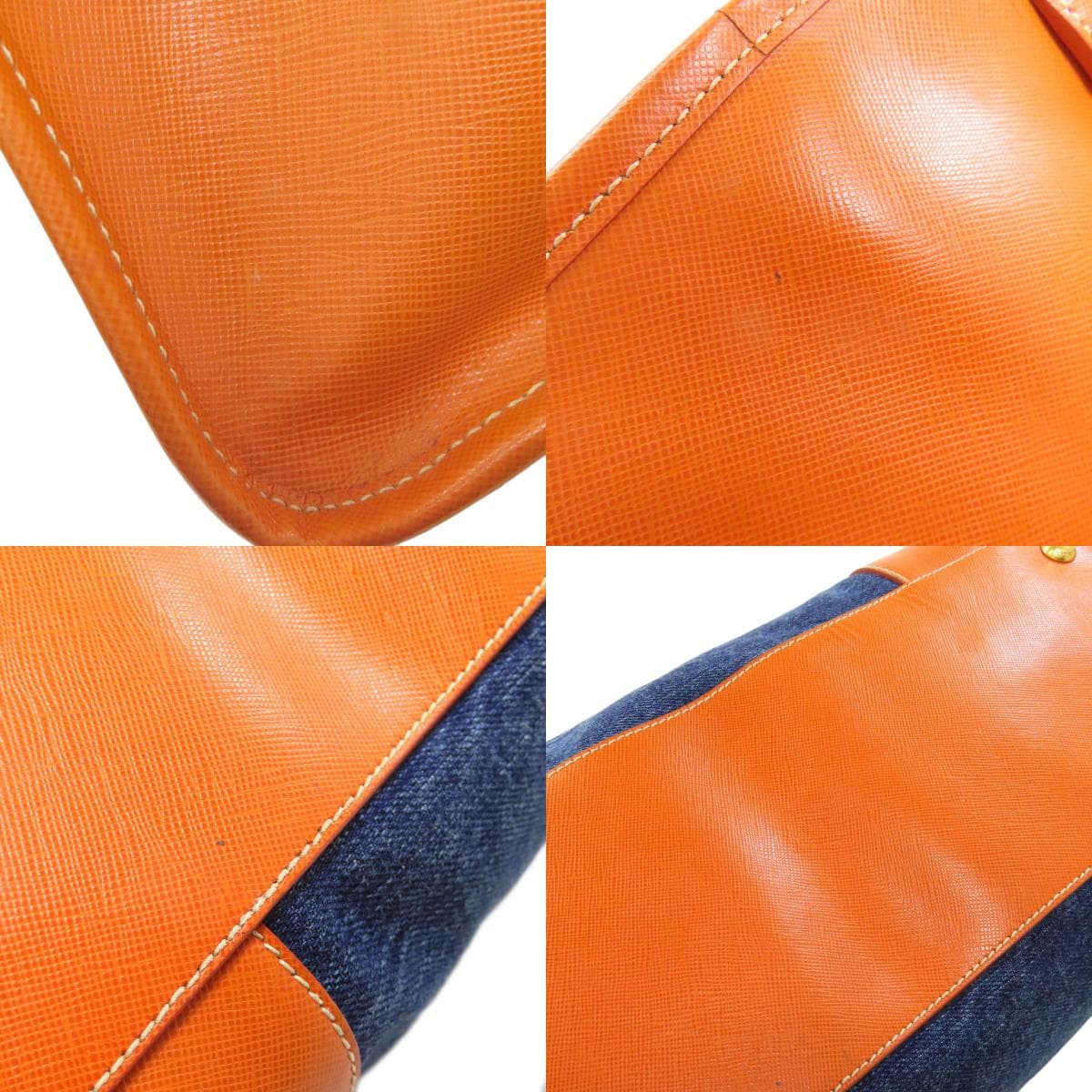 Prada BN2254 2WAY Handbag Canvas/Leather for Women [Used] [PRADA] BN2254 7