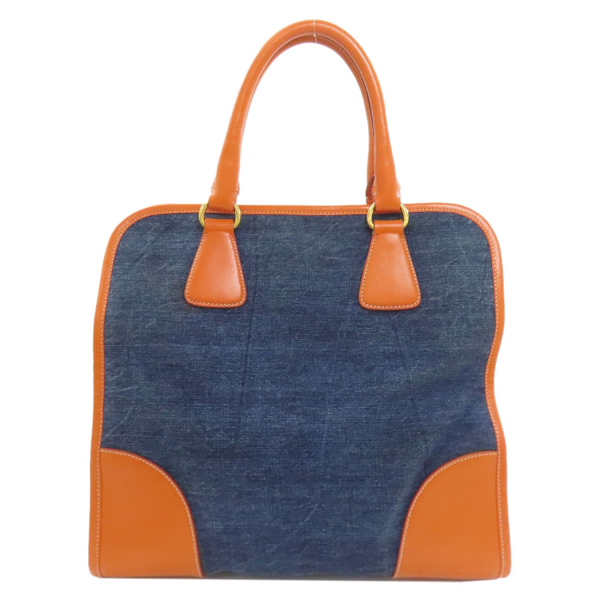 Prada BN2254 2WAY Handbag Canvas/Leather for Women [Used] [PRADA] BN2254 2