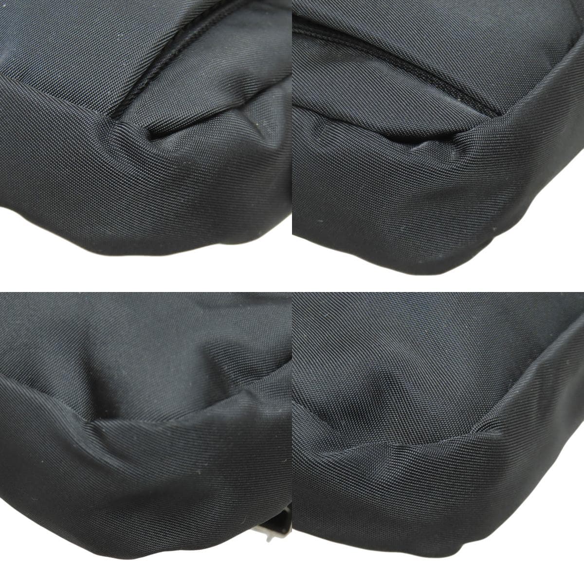 Prada logo hardware hip bag/waist bag made of nylon material for women [Used] [PRADA] 10