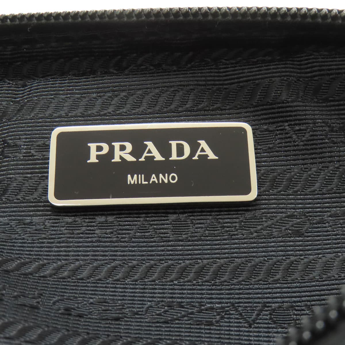 Prada logo hardware hip bag/waist bag made of nylon material for women [Used] [PRADA] 6