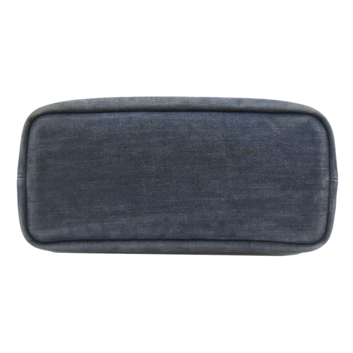 Prada Logo Tote Bag Denim Ladies [Used] [PRADA] 4