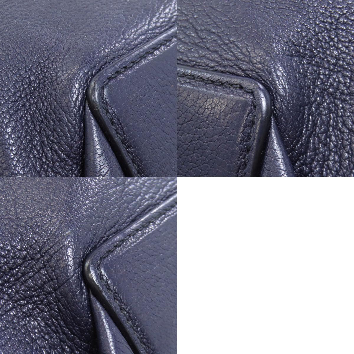 Miu Miu Logo Tote Bag Leather Ladies [Used] [MIUMIU] 10