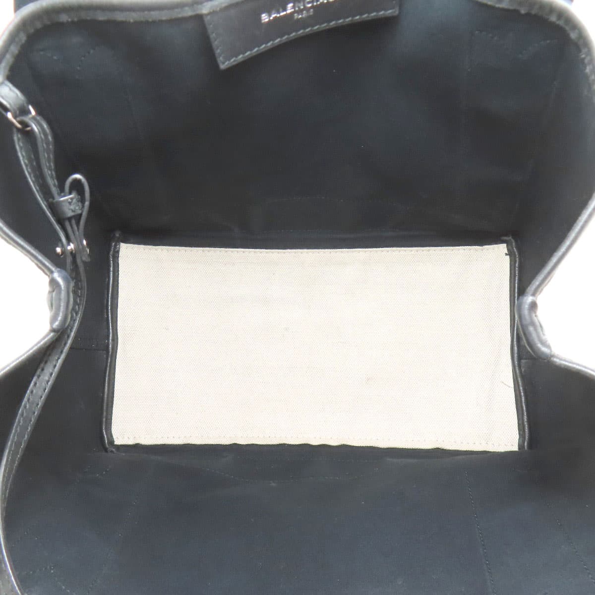 Balenciaga 339933 Navy Cabas Handbag Canvas Ladies [Used] [BALENCIAGA] 339933 5