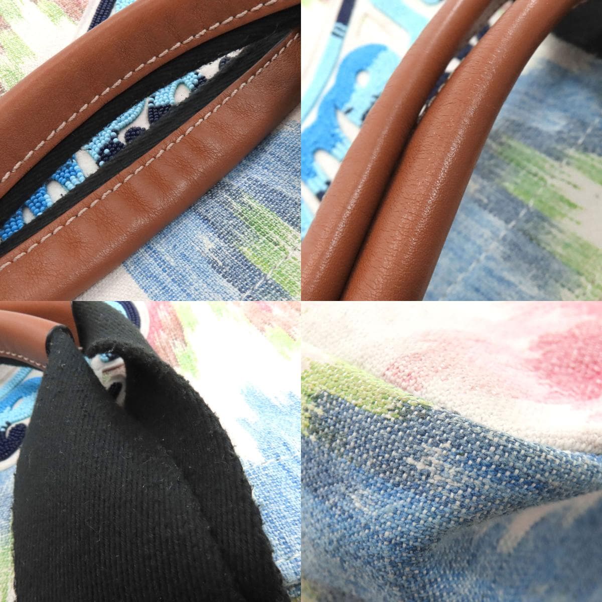 Loewe Paula's Ibiza Tote Bag Canvas Ladies [Used] [LOEWE] 9