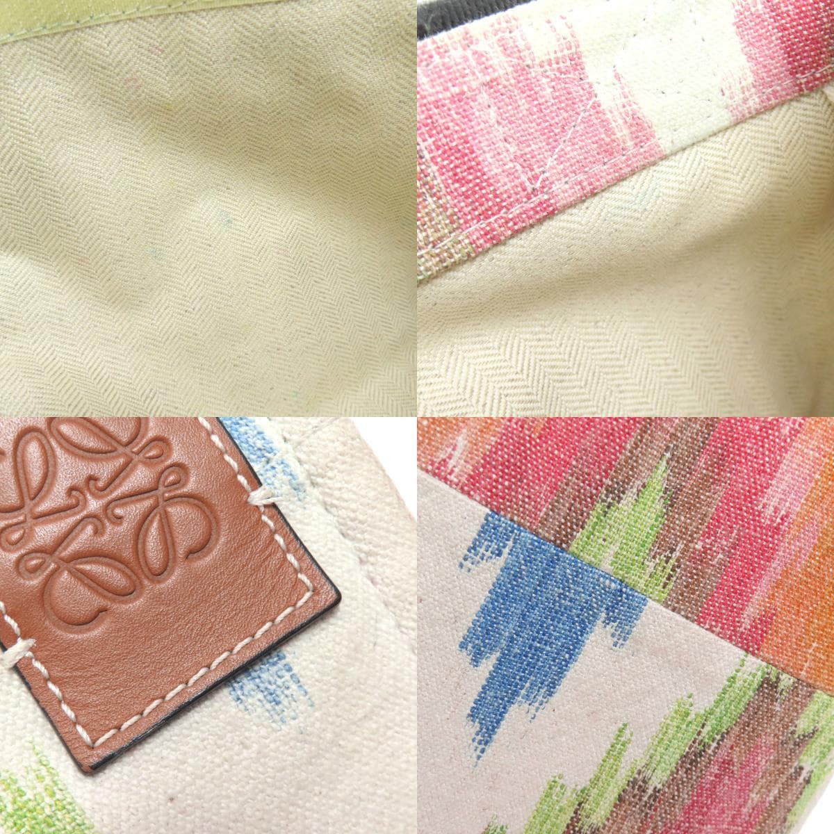 Loewe Paula's Ibiza Tote Bag Canvas Ladies [Used] [LOEWE] 8