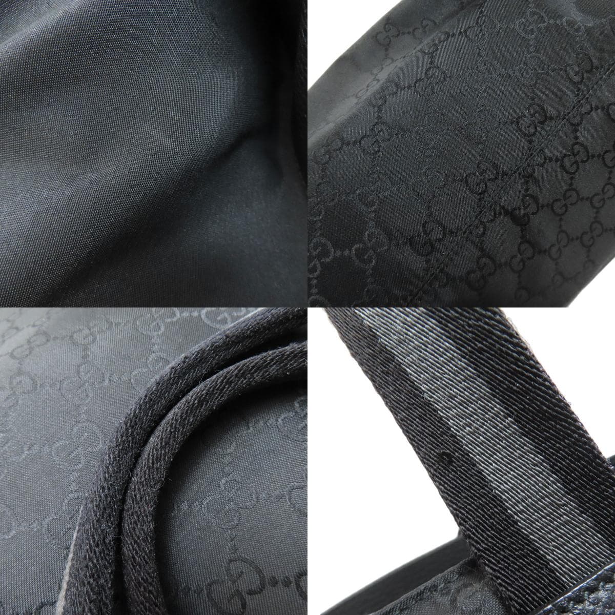 Gucci 449177 Outlet GG Tote Bag Nylon Canvas Ladies [Used] [GUCCI] 449177 9