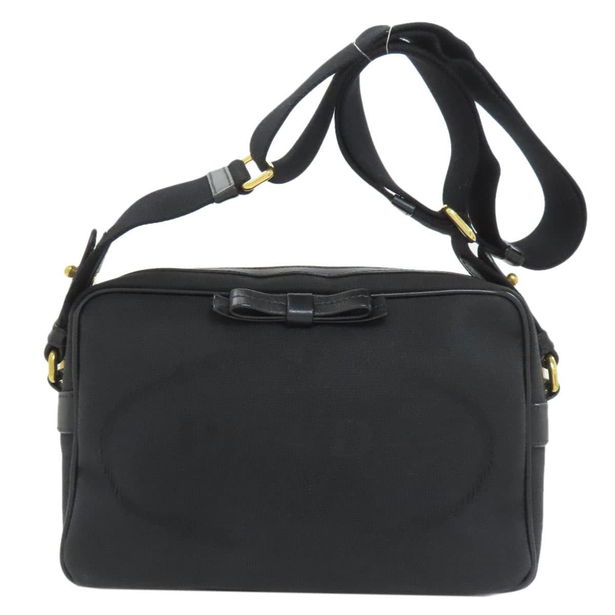 Prada 1BH089 Fiocco Shoulder Bag Canvas Ladies [Used] [PRADA] 1BH089