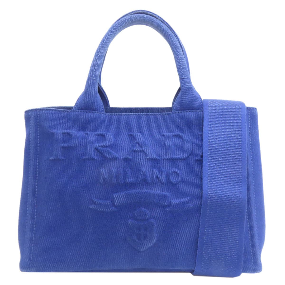 Prada Canapa Mini 2WAY Handbag Canvas Ladies [Used] [PRADA]