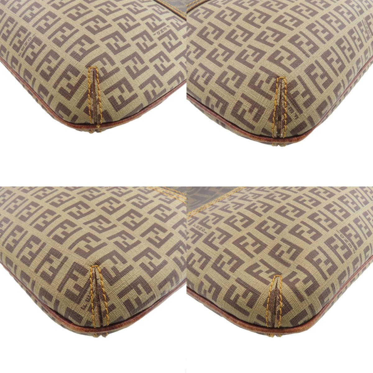 Fendi Zucchino pattern Zukkino shoulder bag PVC ladies [Used] [FENDI] 10