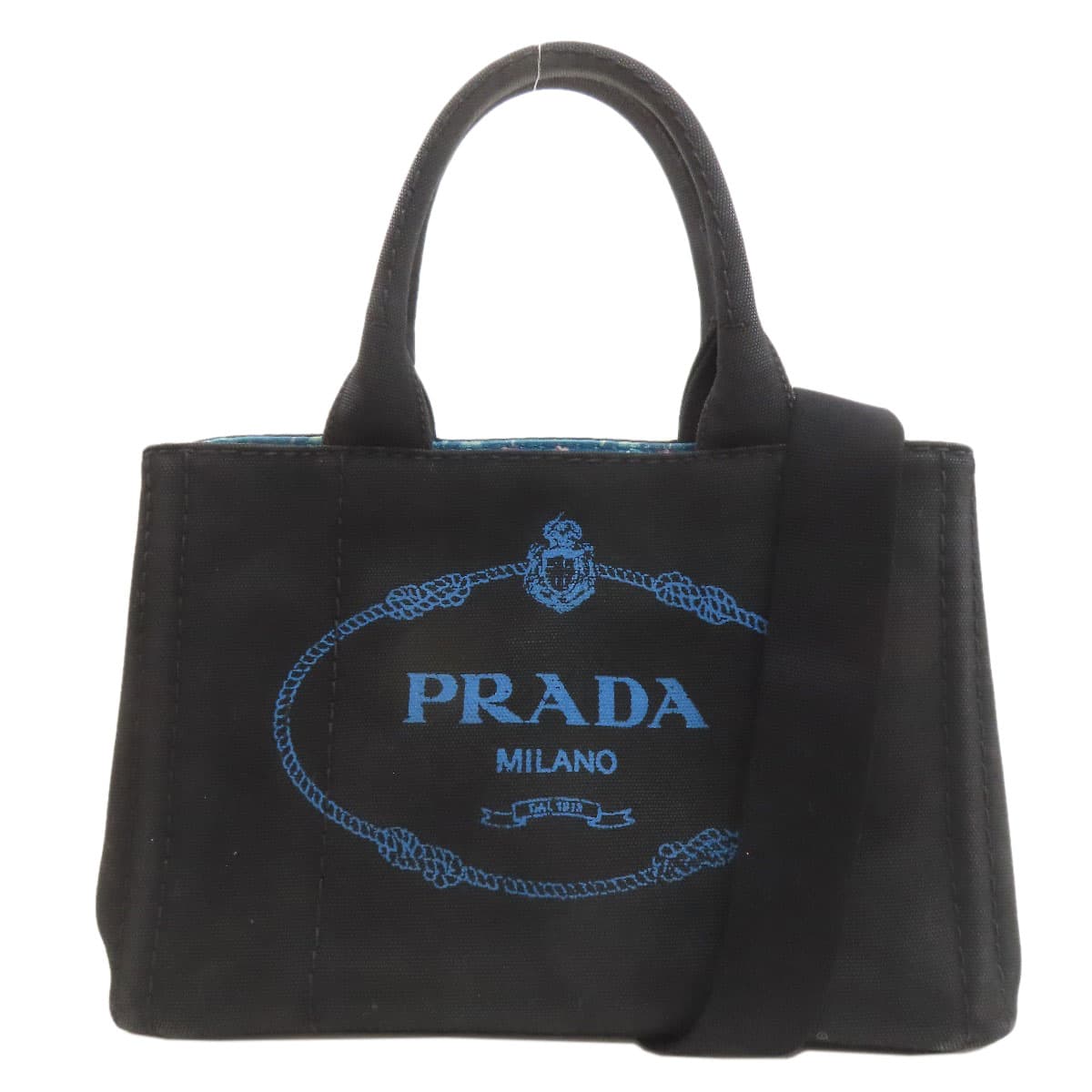 Prada Kanapa Mini 2WAY Handbag Canvas Ladies [Used] [PRADA]