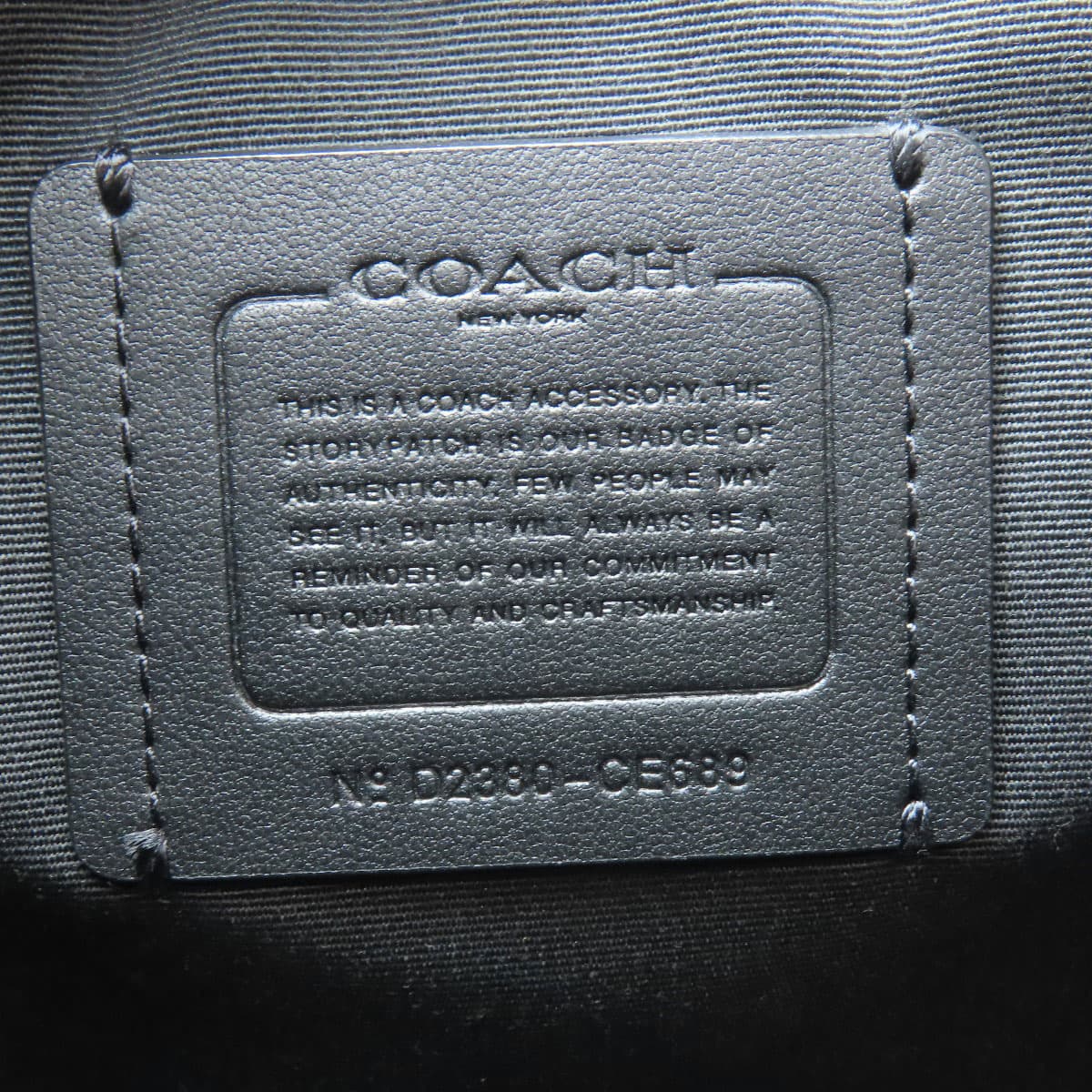 Coach CE689 Holden Crossbody 2WAY Handbag Leather Ladies [Used] [COACH] CE689 6