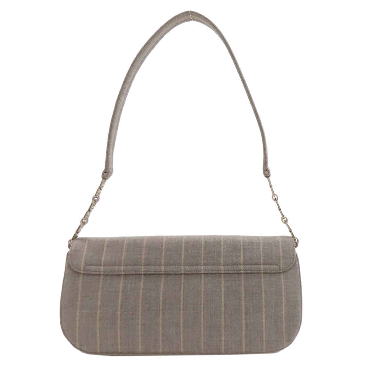 BALLY One Shoulder Stripe Shoulder Bag Canvas Ladies [Used] [BALLY] 2