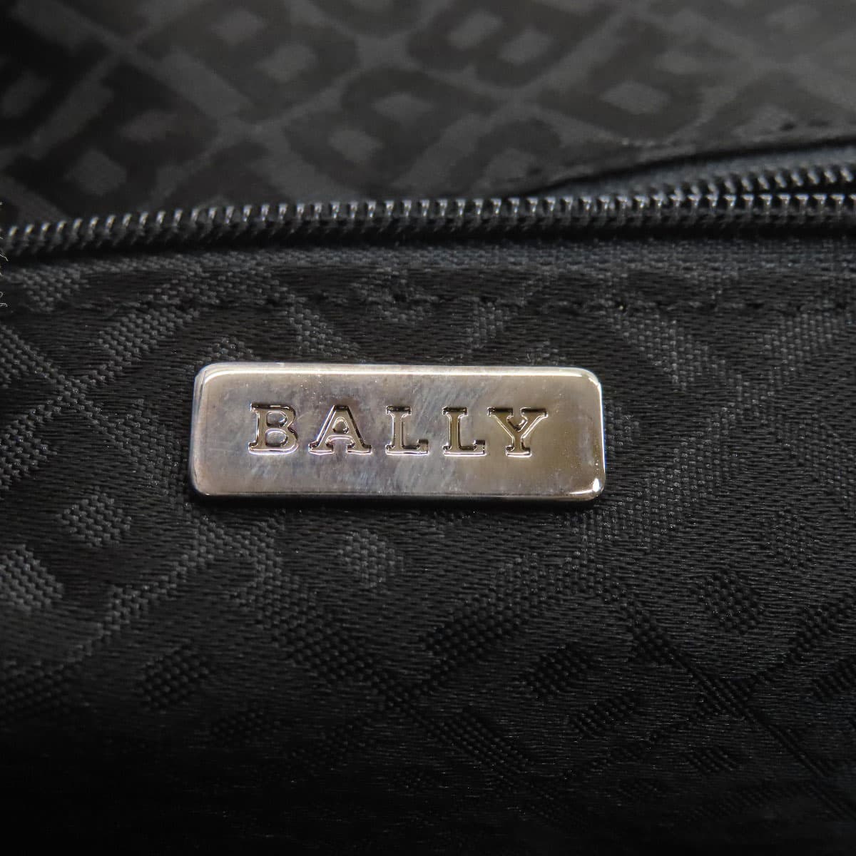 BALLY One Shoulder Stripe Shoulder Bag Canvas Ladies [Used] [BALLY] 6