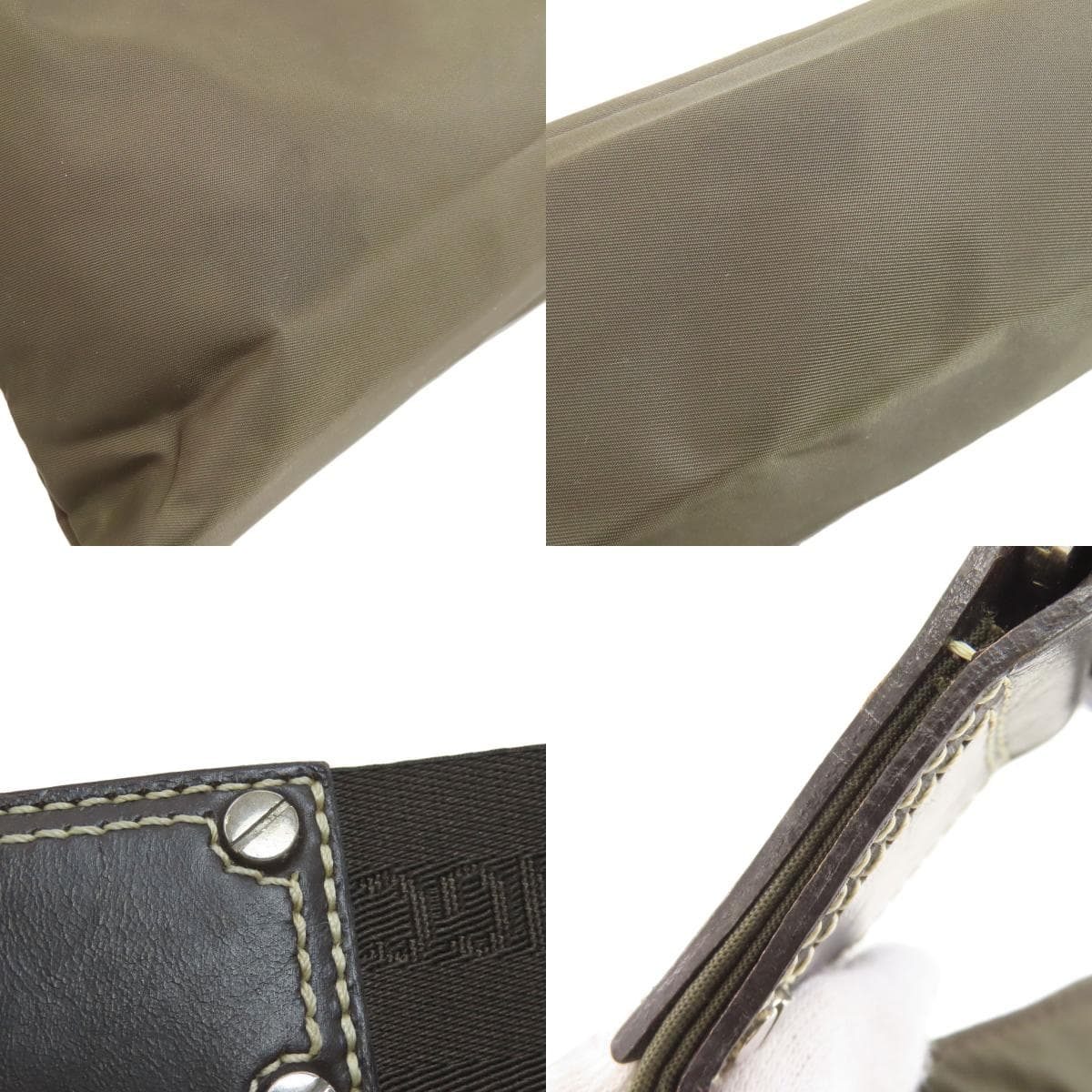 Longchamp Logo Shoulder Bag Nylon Material Ladies [Used] [Longchamp] 9