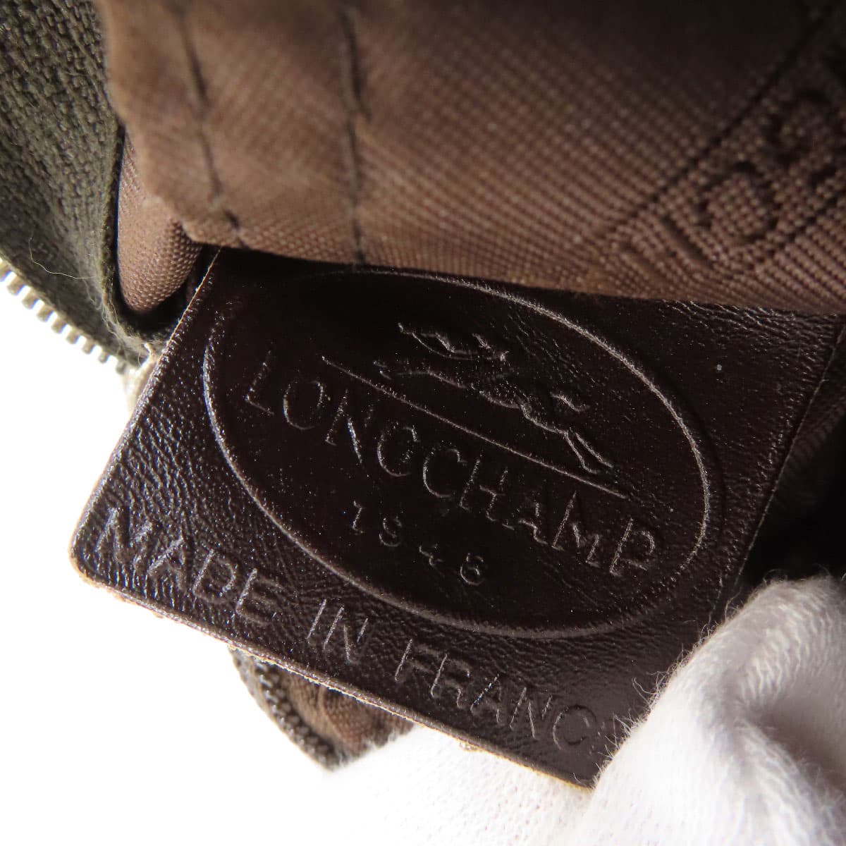 Longchamp Logo Shoulder Bag Nylon Material Ladies [Used] [Longchamp] 6