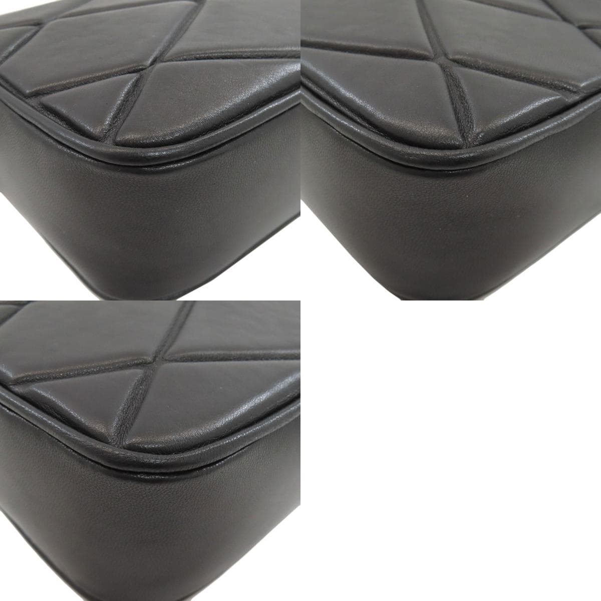 Jimmy Choo Diamond Quilted Shoulder Bag Leather Women's [Used] [Jimmy Choo] 10