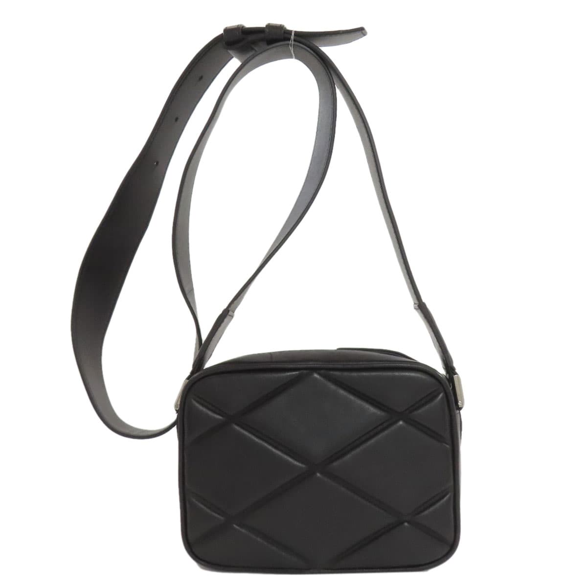 Jimmy Choo Diamond Quilted Shoulder Bag Leather Women's [Used] [Jimmy Choo] 2