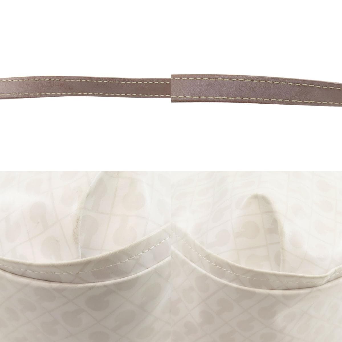 Gherardini Logo Motif Softy Tote Bag Polyester/Polyurethane Coating Ladies [Used] [GHERARDINI] 9