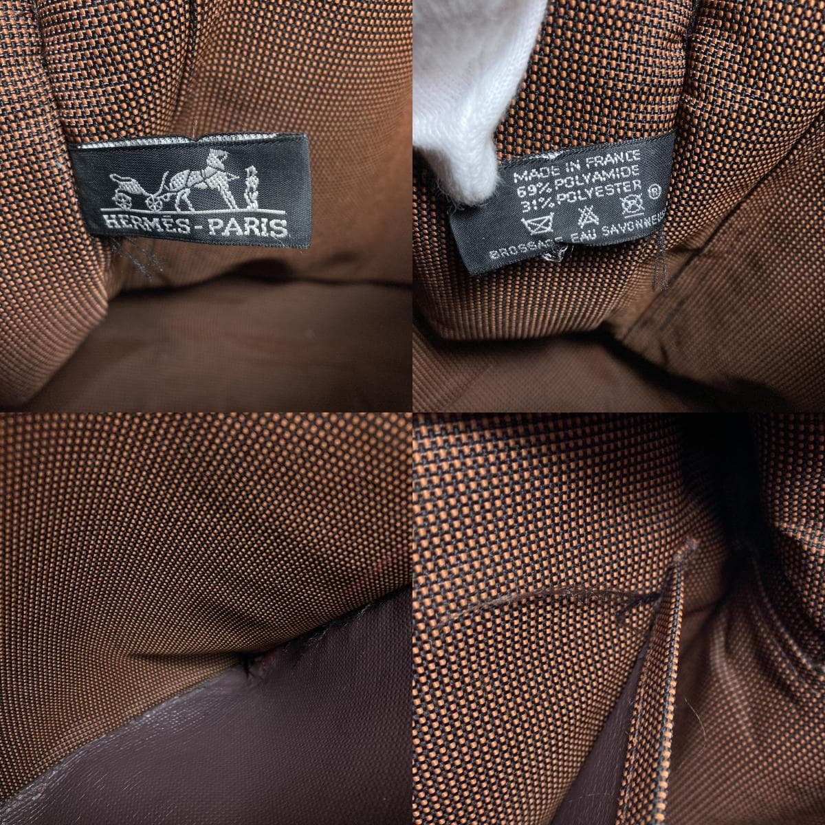 Hermès Aile Line MM Backpack/Daypack Canvas for Women [Used] [HERMES] 6