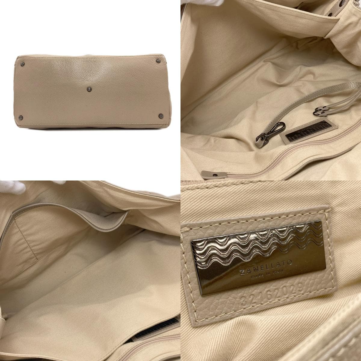 Zanellato Postina 2WAY Handbag Leather Ladies [Used] [ZANELLATO] 4