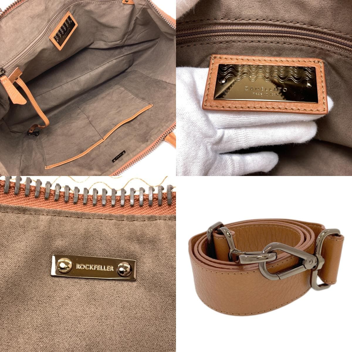 Zanellato Rockefeller Brandine 2WAY Tote Bag PVC Ladies [Used] [ZANELLATO] 5