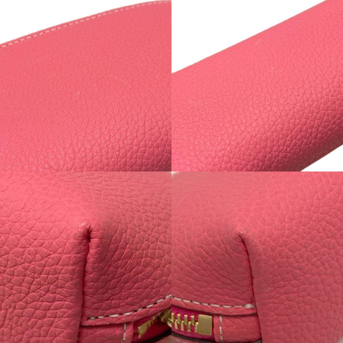 Select Goods Bonaventura Cosmetic Pouch Leather Women's [Used] [SELECT GOODS] 9