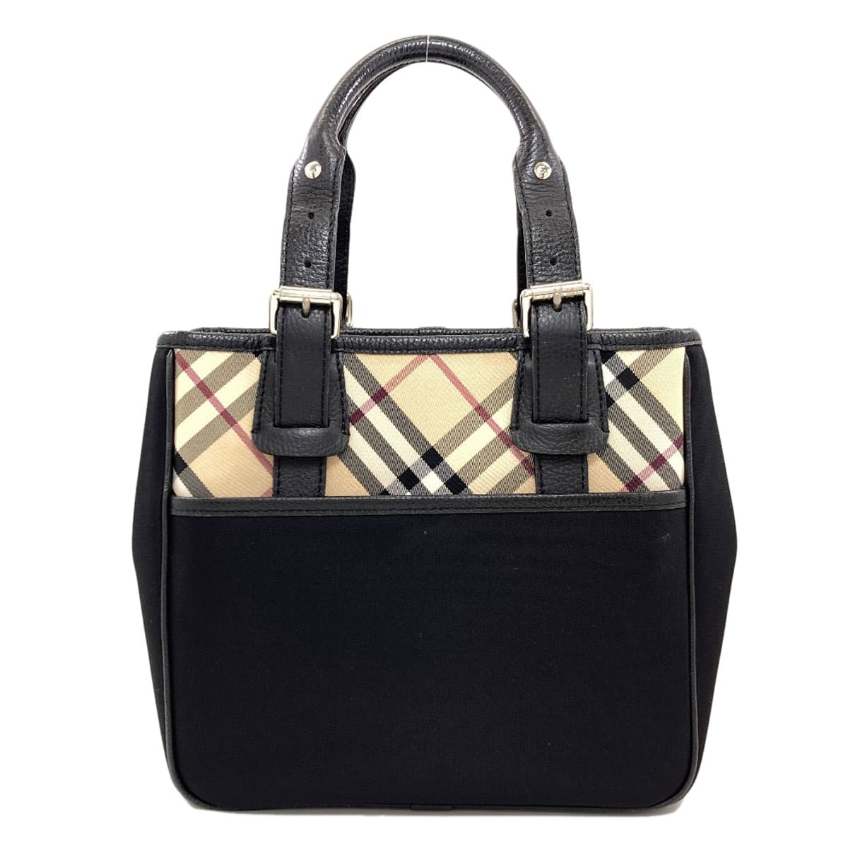 Burberry Burberry Check Handbag Nylon Material Ladies [Used] [BURBERRY]