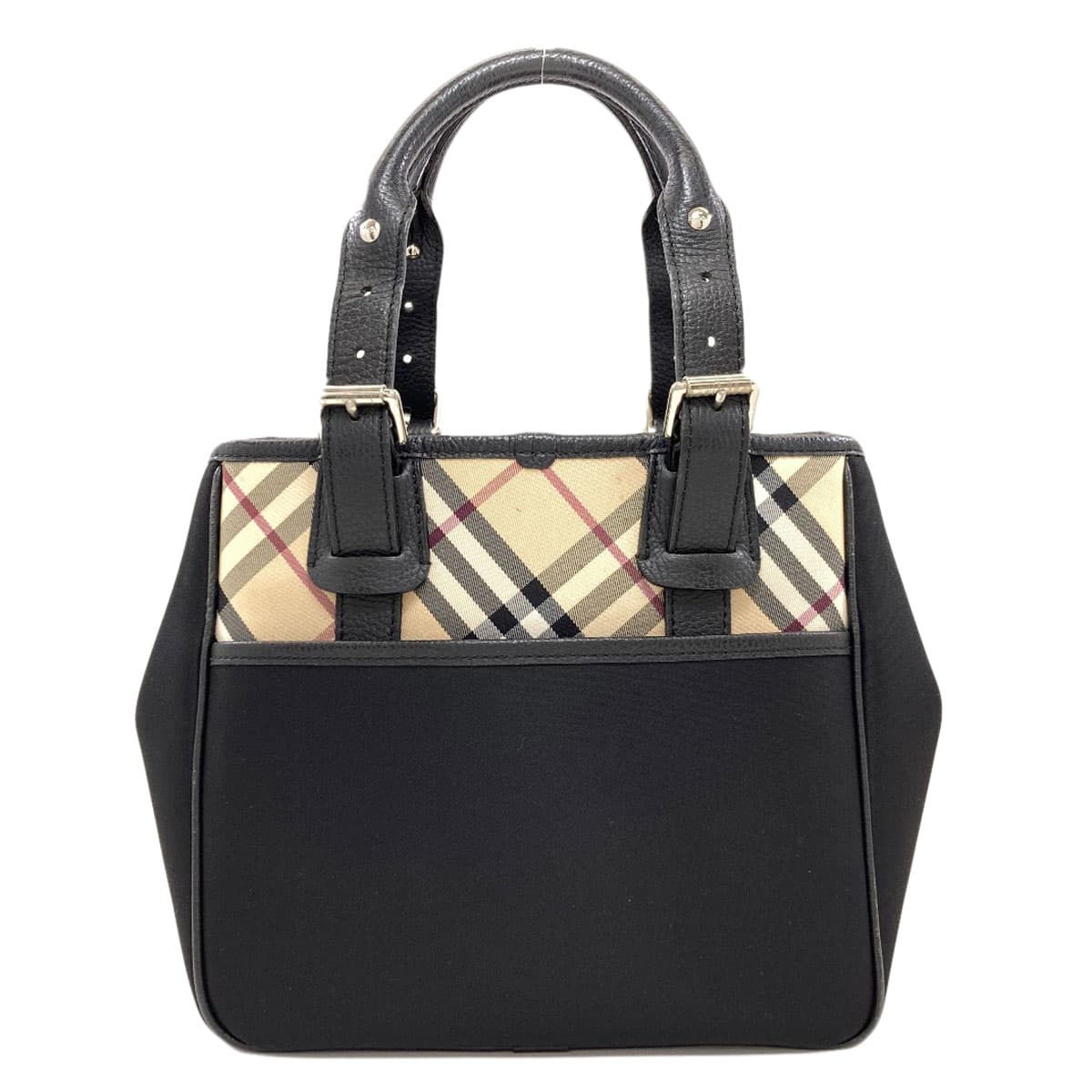 Burberry Burberry Check Handbag Nylon Material Ladies [Used] [BURBERRY] 2
