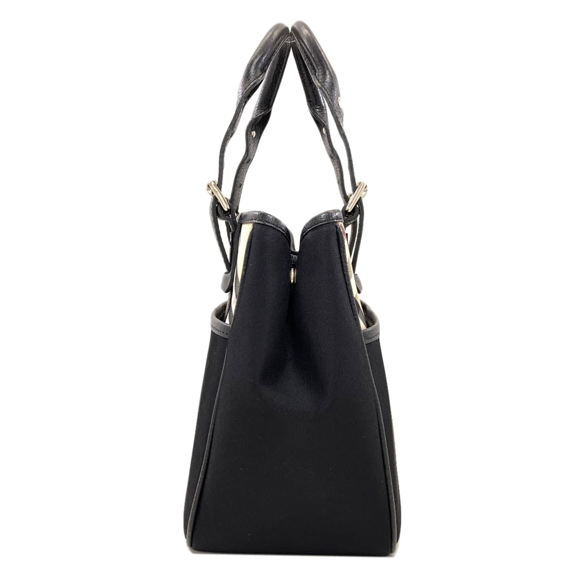 Burberry Burberry Check Handbag Nylon Material Ladies [Used] [BURBERRY] 3