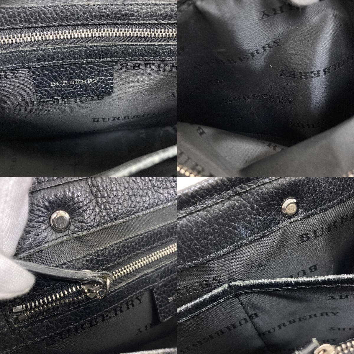 Burberry Burberry Check Handbag Nylon Material Ladies [Used] [BURBERRY] 6