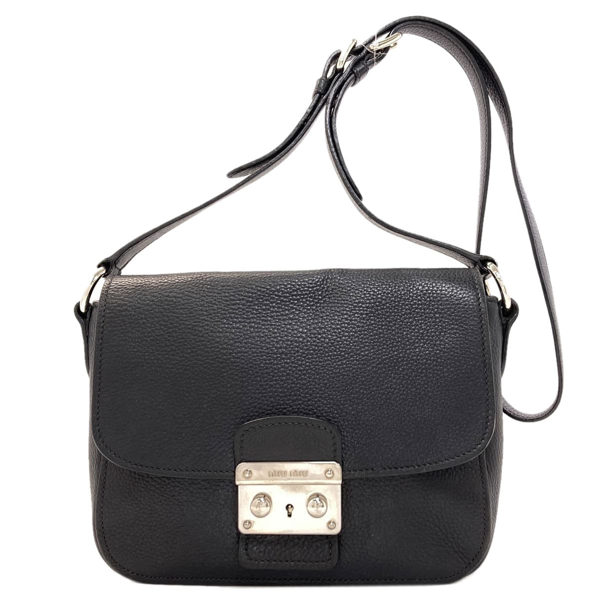 Miu Miu Long Shoulder Shoulder Bag Leather Women's [Used] [MIUMIU]