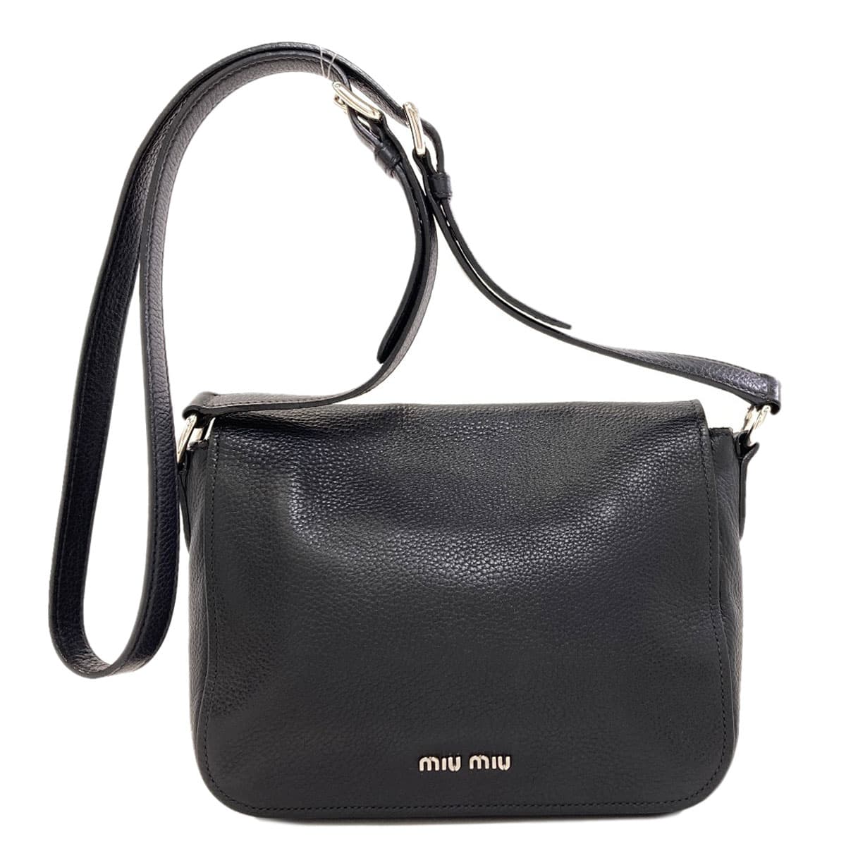 Miu Miu Long Shoulder Shoulder Bag Leather Women's [Used] [MIUMIU] 2