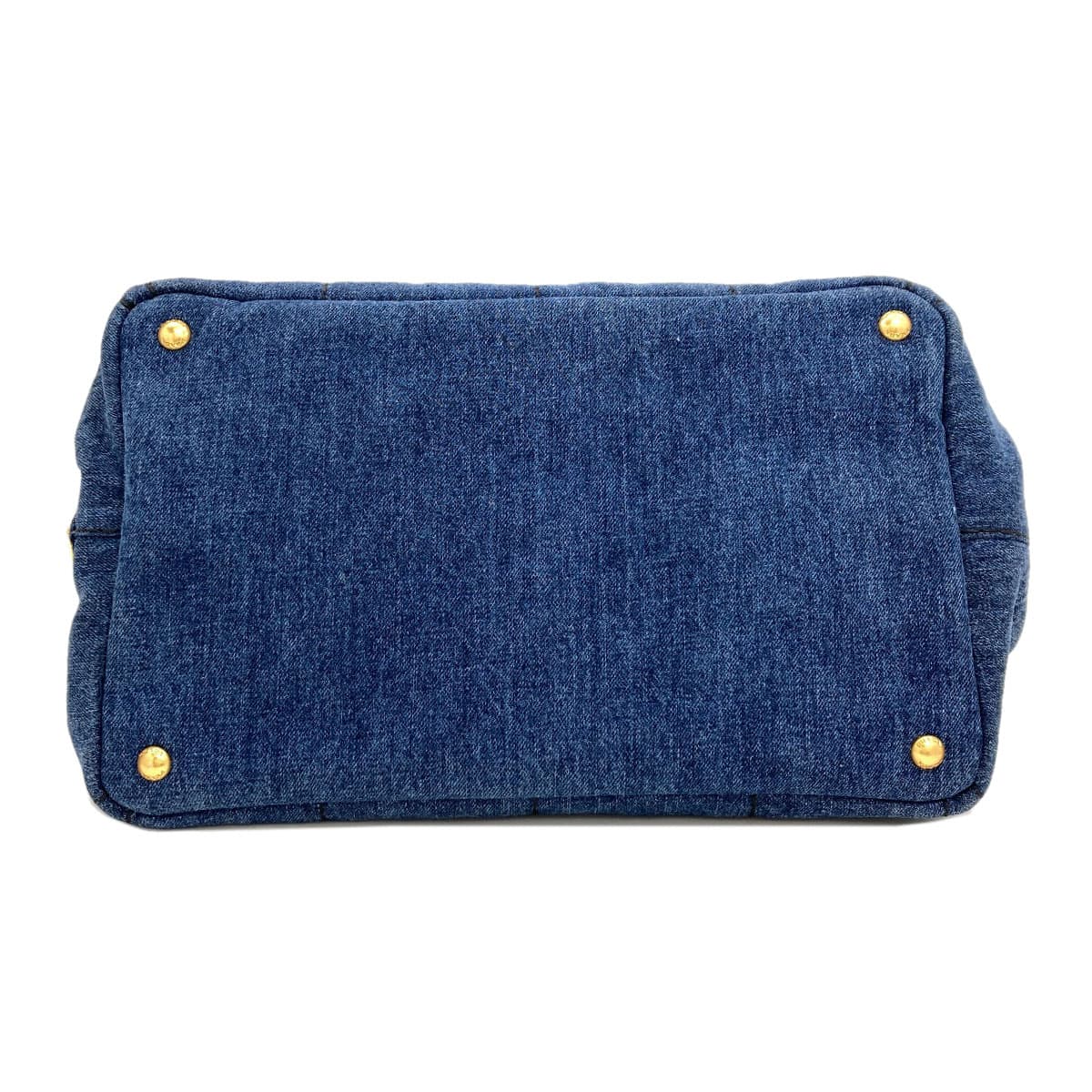 Prada B2642B Canapa Tote Bag Denim Ladies [Used] [PRADA] B2642B 4