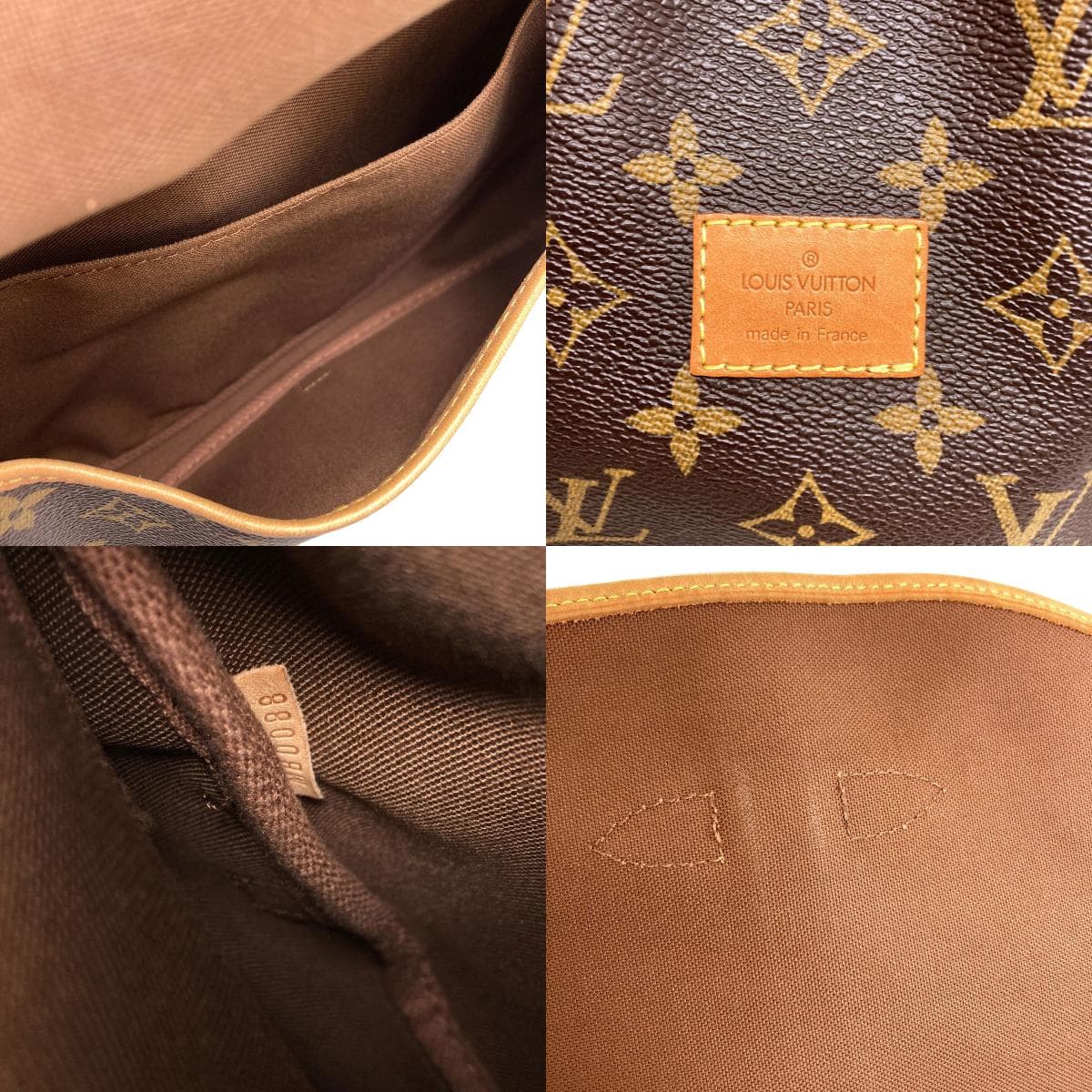 Louis Vuitton M40710 Sommeur MM Shoulder Bag Monogram Canvas Ladies [Used] [LOUIS VUITTON] M40710 6