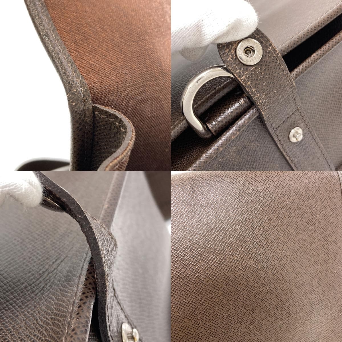 Louis Vuitton M32488 Andre Shoulder Bag Taiga Ladies [Used] [LOUIS VUITTON] M32488 7