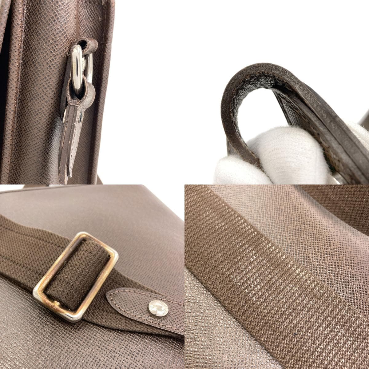 Louis Vuitton M32488 Andre Shoulder Bag Taiga Ladies [Used] [LOUIS VUITTON] M32488 9